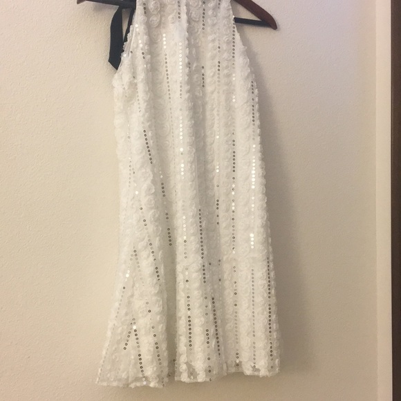 Kids Black and White Sequin dress - Picture 5 of 6